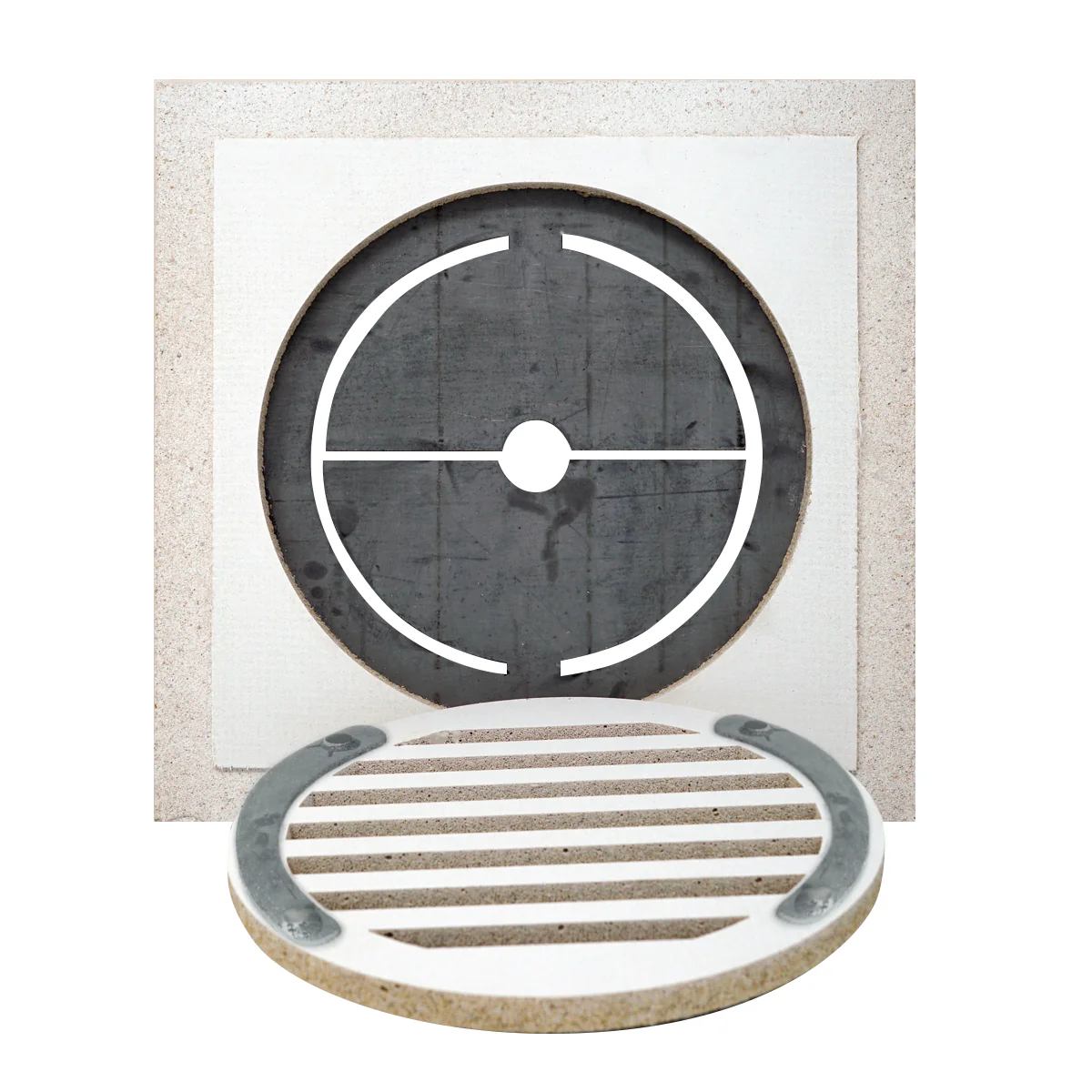 Envisivent Removable Round Air Supply Vent, 5” (Duct Opening)/Requires 10" x 10" Drywall Opening - Image 5